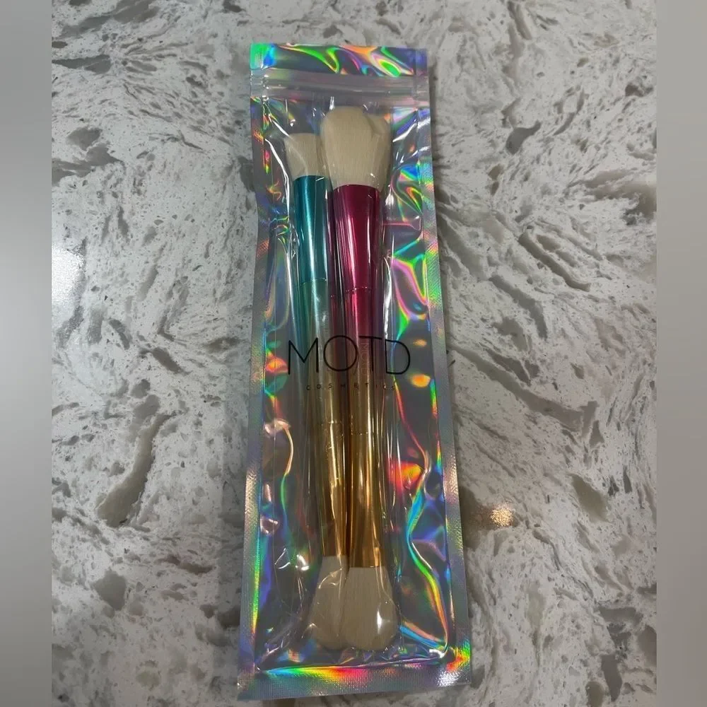 MOTD Party of Two Dual Ended Cosmetic Brush Set